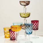 Pols Potten 'Peony Coupe' 6'lı Kadeh Set - Görsel 2