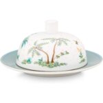 Pip Studio Jolie Beyaz Yuvarlak Tereyağlık 17 cm