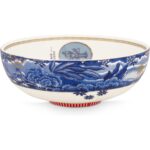 Pip Studio Heritage Mavi Bordürlü Kase 20 cm