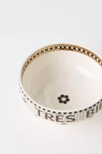Anthropologie Bistro Tile "TRES BIEN" Çerezlik Kase - Görsel 2