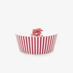 Pip Studio Royal Stripes Pembe Porselen Kase 15 Cm - Görsel 2