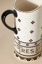 Anthropologie Bistro Tile Sürahi - Görsel 2