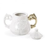 Seletti I-Coffee Renkli Kulplu Şekerlik-Gold - Görsel 2