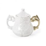Seletti I-Coffee Renkli Kulplu Şekerlik-Gold