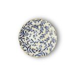 Bitossi Home Mavi Gold Desenli Pasta Tabak