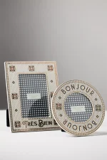 Anthropologie Bistro Tile Seramik Çerçeve 4x4 cm - Görsel 3