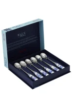 Spode Blue Italian Desenli 6lı Çay Kaşığı Seti - Görsel 5